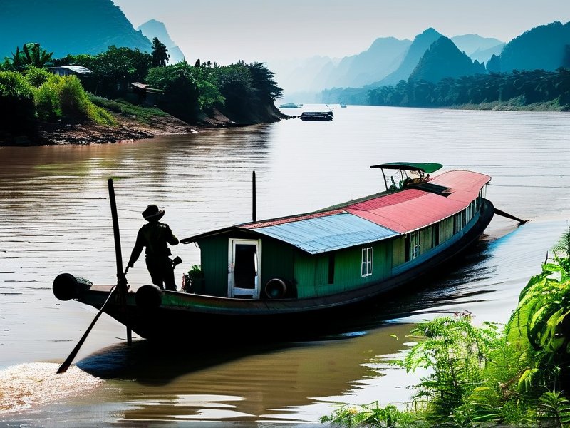 揭秘湄公河畔的神秘挑战：东南亚新晋网红现象解析