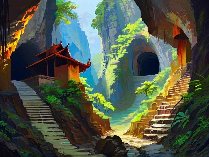 东南亚秘境竟藏未被发现的地道宝藏